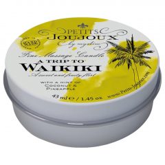   Petits Joujoux Waikiki - masážní svíčka - 43 ml (kokos - ananas)