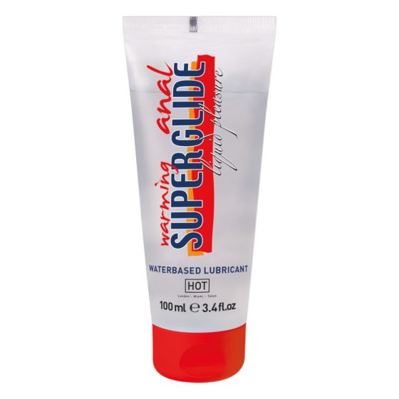 HOT Anal Superglide - anální lubrikant s hřejivým účinkem (100 ml)