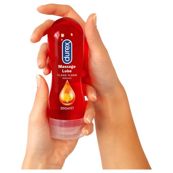 Durex Play 2v1 masážní olej - Ylang Ylang (200 ml)