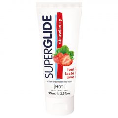 HOT Superglide Jahoda - jedlý lubrikant (75ml)