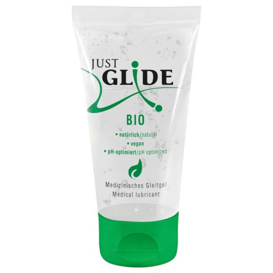 Just Glide Bio - veganský lubrikant na bázi vody (50ml)