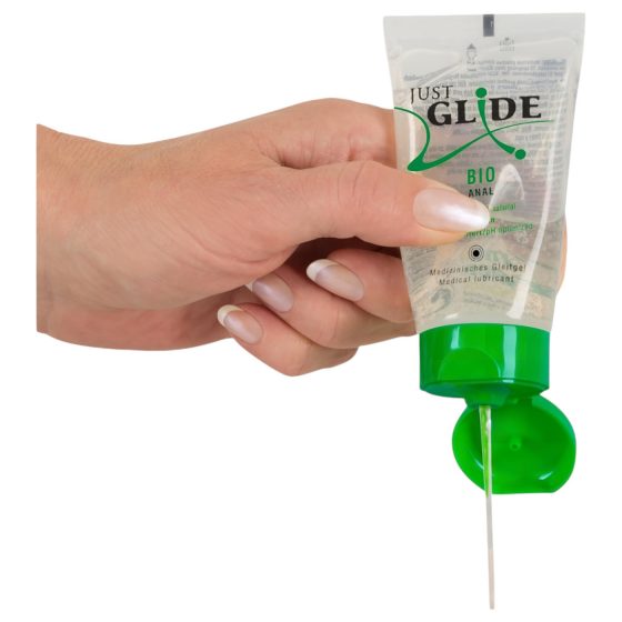 Just Glide Bio ANAL - veganský lubrikační gel na vodní bázi (50 ml)