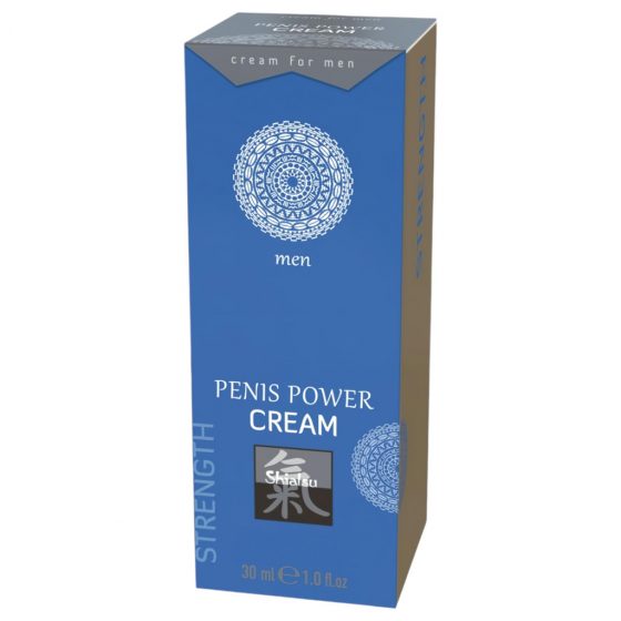 HOT Shiatsu Penis Power - stimulační intimní krém pro muže (30ml)