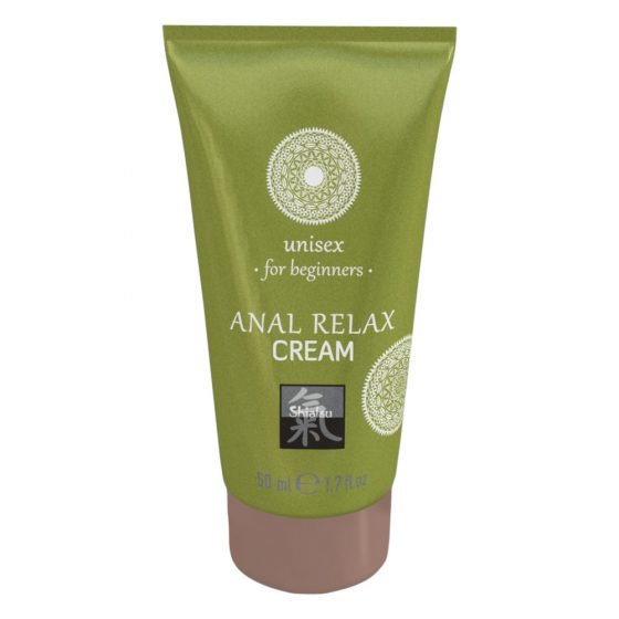 HOT Shiatsu Anal Relax - zklidňující anální lubrikační krém (50 ml)