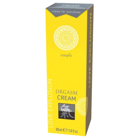 Shiatsu Orgasm - brnivé intimní krém pro ženy a muže (30 ml)