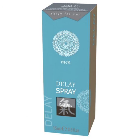 HOT Shiatsu Delay - zpožďovací sprej ejakulace pro muže (15ml)