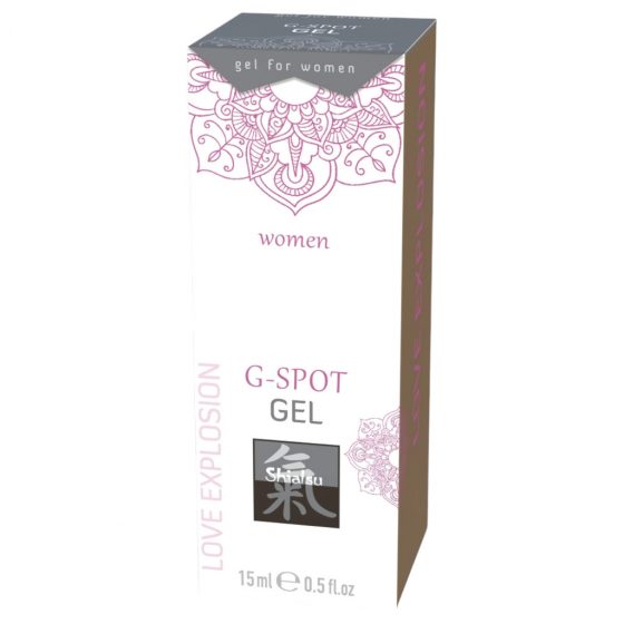 HOT Shiatsu G-Spot - Intimní gel na stimulaci bodu G (15 ml)