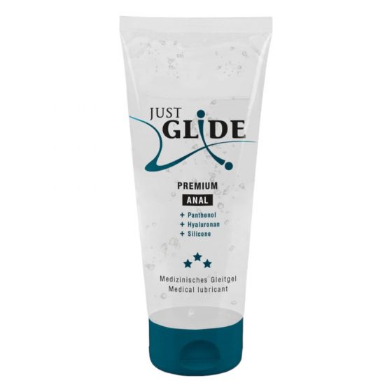 Just Glide Premium Anal - vyživující anální lubrikant (200ml)