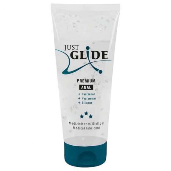 Just Glide Premium Anal - vyživující anální lubrikant (200ml)