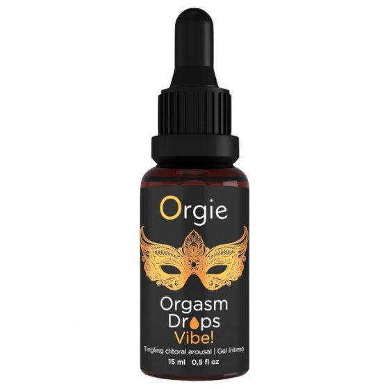 Orgie Orgasm Drops Vibe - stimulační intimní gel pro ženy (15 ml)