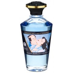 Shunga - hřejivý masážní olej - kokosový (100 ml)