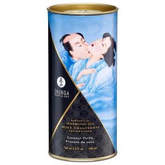 Shunga - hřejivý masážní olej - kokosový (100 ml)