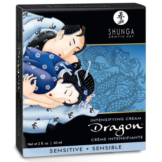 Shunga Dragon Sensitive - intimní gel pro muže (60 ml)