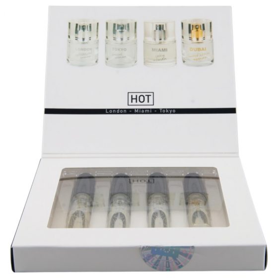 Balení parfémů HOT LMTD pro ženy (4x5ml)