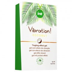 Intt Vibration! - tekutý vibrátor - kokos (15ml)