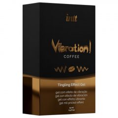 Intt Vibration! - tekutý vibrátor - káva (15ml)