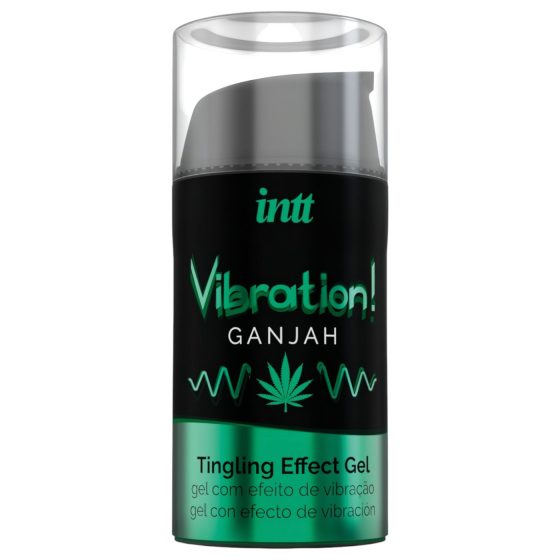 Intt Vibration! - tekutý vibrátor - Ganjah (15 ml)