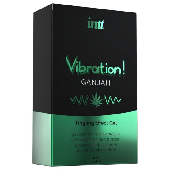 Intt Vibration! - tekutý vibrátor - Ganjah (15 ml)