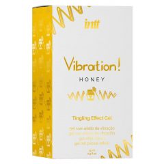 Intt Vibration! - tekutý vibrátor - med (15ml)