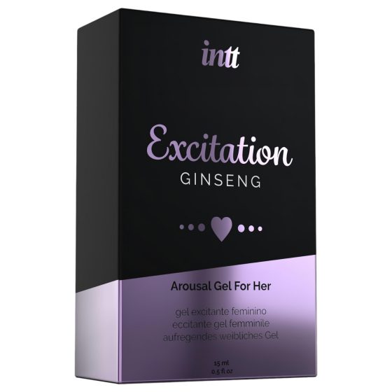 Intt Excitation Ginseng - stimulační gel pro ženy (15 ml)