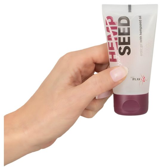 Just Play Hemp Seed - veganský lubrikant na vodní bázi (50 ml)