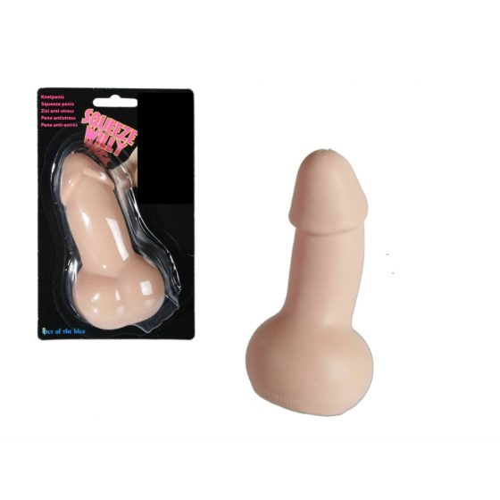 Penis Stress Ball Squeeze Willy - antistresový míček tvar penis (tělová barva)