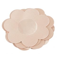   Cottelli Nipple Cover - náplast na bradavky ve tvaru kvítku (tělová barva) - 12ks