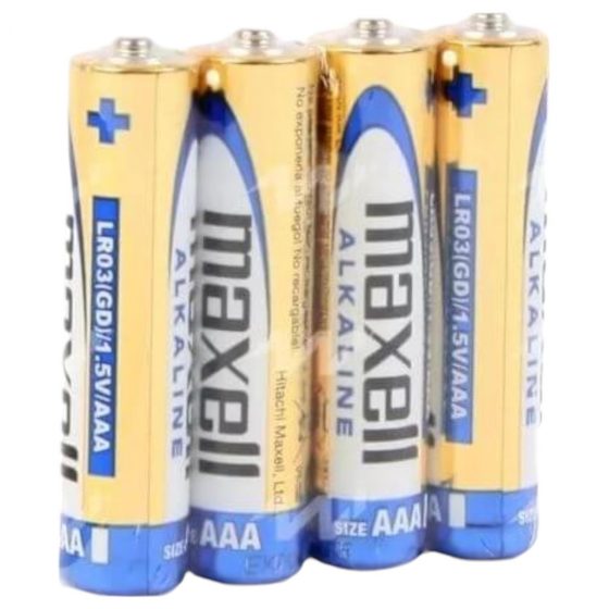 Maxell AAA - alkalické mikrotužkové baterie AAA (4ks)