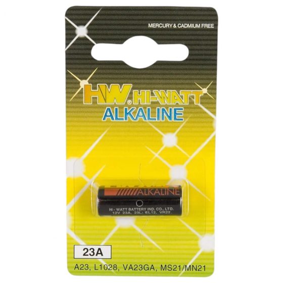 HW Hi Watt Alkaline LR23A - alkalické batérie LR23A (1ks)