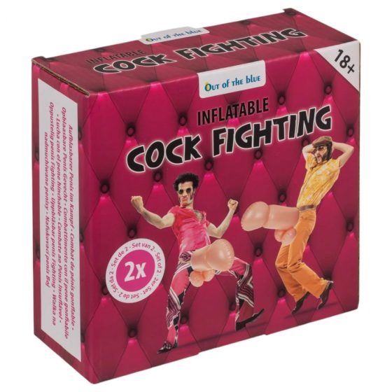 Cock Fighting - nafukovací připínací souboj penisů (přírodní)