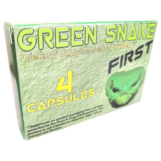 Green Snake First - doplněk stravy pro muže (4ks)