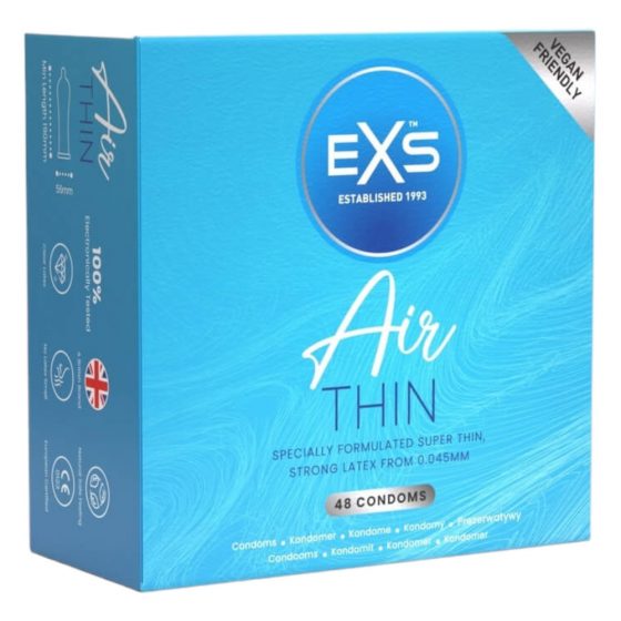 EXS Air Thin - latexové kondomy (48ks)