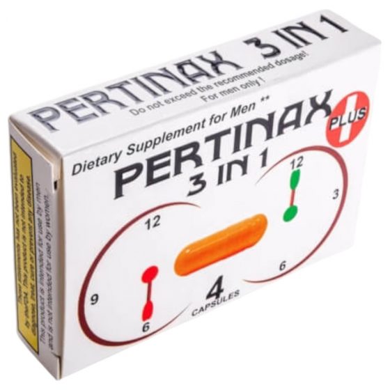 Pertinax 3v1 Plus - doplněk stravy pro muže (4ks)