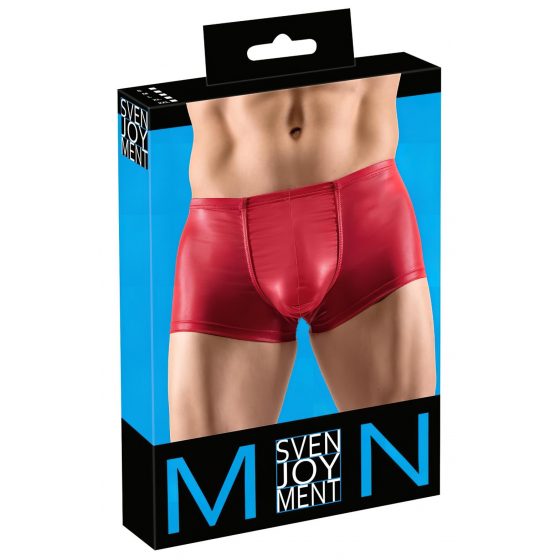 Svenjoyment - světlé push-up boxerky (červené)