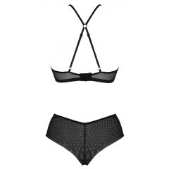 Passion Eco Kerria - krajkové bikiny (černé)