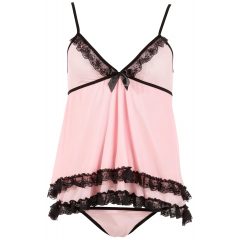 Cottelli Babydoll Rosa - babydoll (růžové)