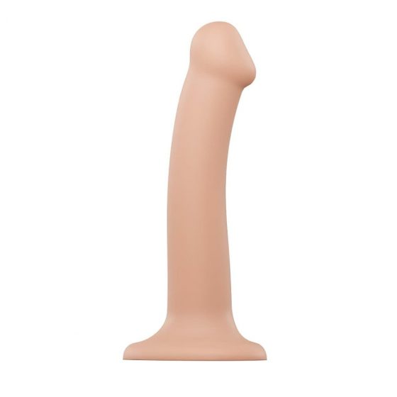 Strap-on-me M - dvouvrstvé realistické dildo - střední (přírodní)