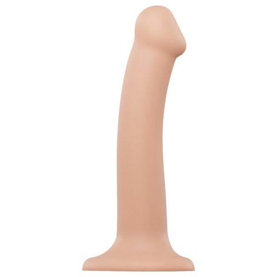 Strap-on-me M - dvouvrstvé realistické dildo - střední (přírodní)