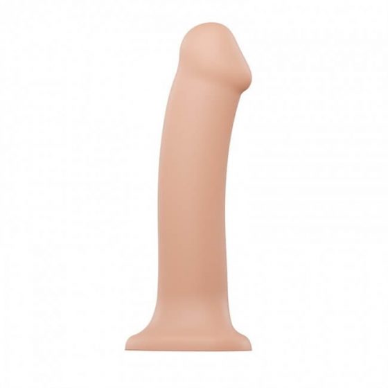 Strap-on-me XL - dvouvrstvé realistické dildo - extra velké (přírodní)