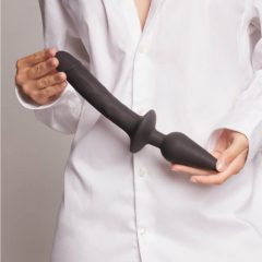   Strap-on-me Swith Realistic L - silikonové dildo 2v1 (černé)