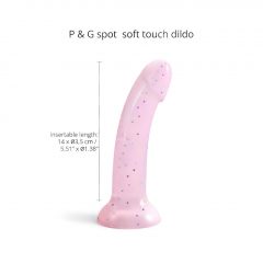   Dildolls Starlight - dildo ve tvaru hvězdy s nožičkami (růžové)