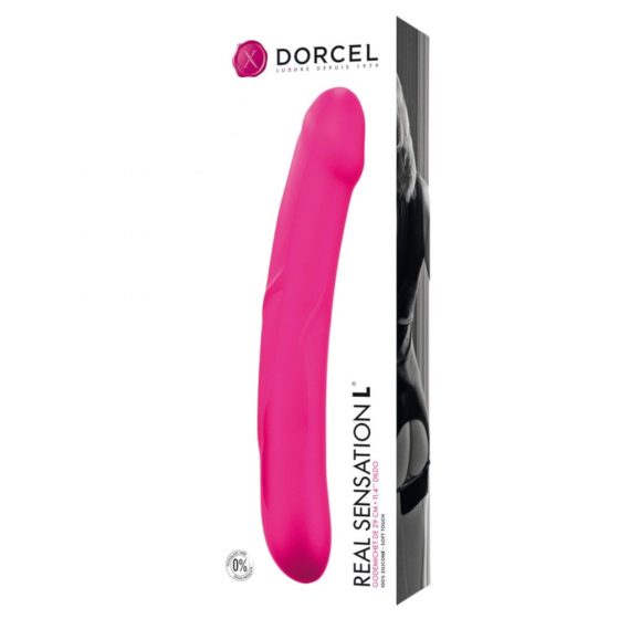 Dorcel Real Sensation L - silikonové dildo (růžové)