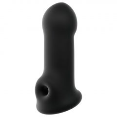 Dorcel Xtend Boy - silikonový návlek na penis (černý)