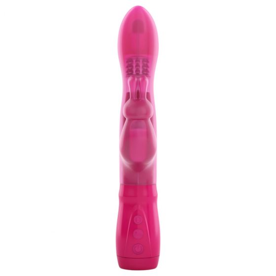 Dorcel Furious Rabbit - vibrátor s rohem (růžový)