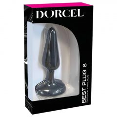 Dorcel Best Plug S - silikonové dildo - malé (šedé)