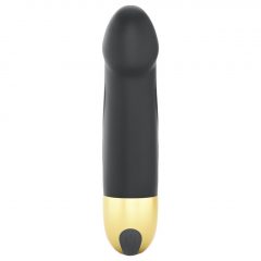   Dorcel Real Vibration S 2.0 - nabíjecí vibrátor (černo-zlatý)