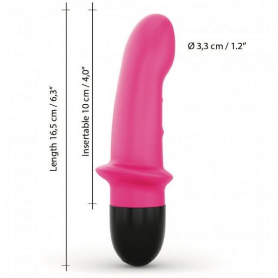 Dorcel Mini Lover 2.0 - dobíjecí vibrátor pro bod G (růžový)