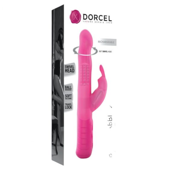 Dorcel Baby Rabbit 2.0 - dobíjecí vibrátor s hůlkou (růžový)