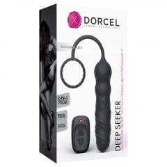   Dorcel Deep Seeker - bezdrátový anální vibrátor s rádiem (černý)