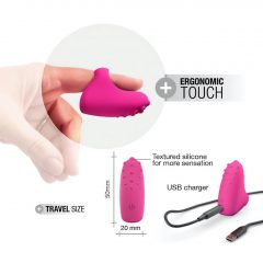   Dorcel Magic Finger - nabíjecí prstový vibrátor (růžový)